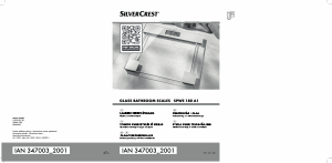 Käyttöohje SilverCrest IAN 347003 Henkilövaaka