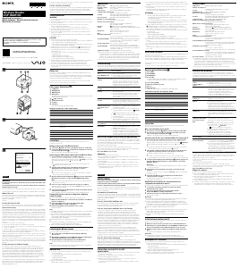 Manual Sony VGP-WAR100 Router