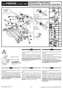 Manuale Peruzzo Firenze Portabiciclette