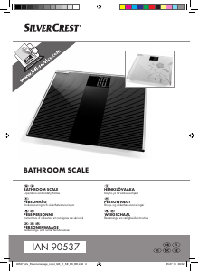 Manual SilverCrest IAN 90537 Scale