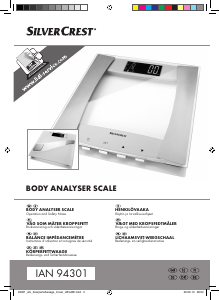 Manual SilverCrest IAN 94301 Scale