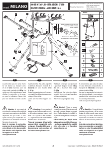 Manuale Peruzzo Milano Portabiciclette