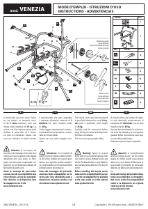 Manuale Peruzzo Venezia Portabiciclette