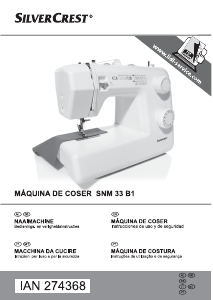 Manual de uso SilverCrest IAN 274368 Máquina de coser