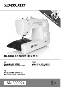 Manual SilverCrest IAN 300024 Máquina de costura