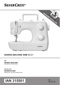 Manual SilverCrest IAN 315501 Sewing Machine