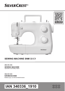 Manual SilverCrest IAN 340336 Sewing Machine