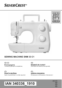 Manual SilverCrest IAN 340336 Mașină de cusut