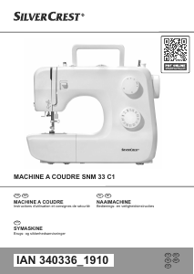 Brugsanvisning SilverCrest IAN 340336 Symaskine
