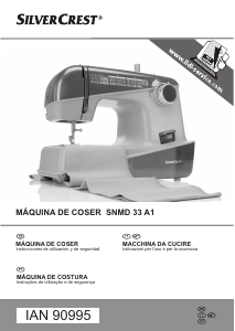 Manuale SilverCrest IAN 90995 Macchina per cucire