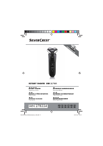 Brugsanvisning SilverCrest IAN 278224 Barbermaskine