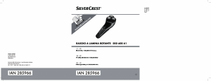Manuale SilverCrest IAN 285966 Rasoio elettrico