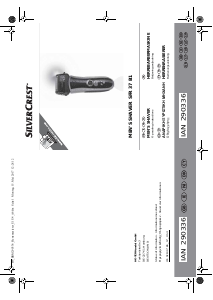 Kullanım kılavuzu SilverCrest IAN 290336 Tıraş makinesi