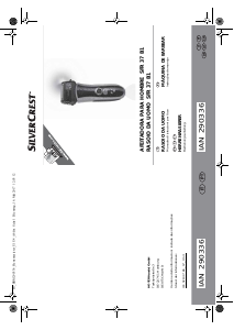 Manual SilverCrest IAN 290336 Máquina barbear