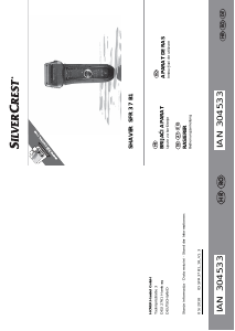 Manual SilverCrest IAN 304533 Aparat de ras