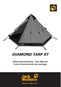 Mode d’emploi Jack Wolfskin Diamond Tarp XT Tente