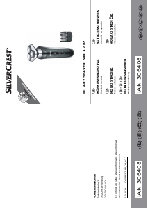 Manuál SilverCrest IAN 306408 Holicí strojek