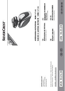 Manual SilverCrest IAN 312124 Máquina barbear