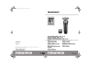 Manual SilverCrest IAN 337188 Shaver