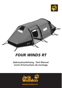Handleiding Jack Wolfskin Four Winds RT Tent
