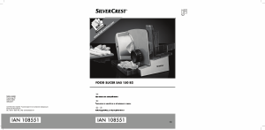 Наръчник SilverCrest IAN 108551 Машина за нарязване