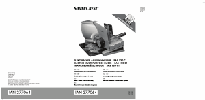 Mode d’emploi SilverCrest IAN 277064 Trancheuse