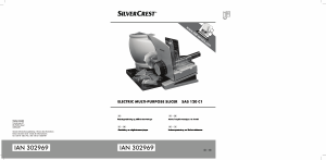 Handleiding SilverCrest IAN 302969 Snijmachine