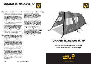 Manual Jack Wolfskin Grand Illusion II Tent