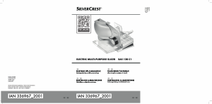 Handleiding SilverCrest IAN 336967 Snijmachine