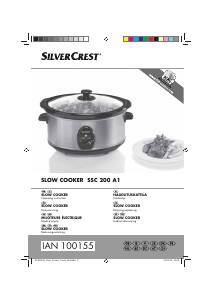 Brugsanvisning SilverCrest IAN 100155 Slow Cooker