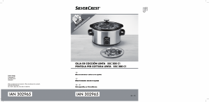 Manual SilverCrest IAN 302965 Panela de cozedura lenta