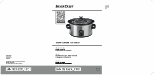 Εγχειρίδιο SilverCrest IAN 321529 Ηλεκτρική γάστρα