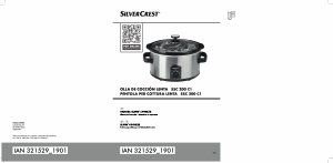 Manual SilverCrest IAN 321529 Panela de cozedura lenta