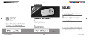 Manual de uso SilverCrest IAN 103043 Enchufe inteligente