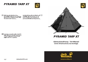 Mode d’emploi Jack Wolfskin Pyramid Tarp XT Tente