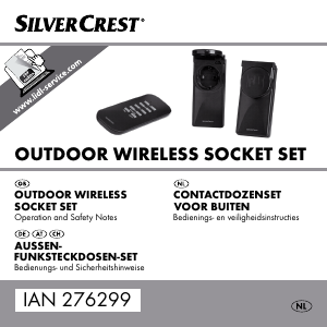 Handleiding SilverCrest IAN 276299 Slim stopcontact