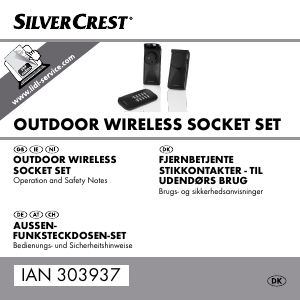 Brugsanvisning SilverCrest IAN 303937 Smart stikkontakt