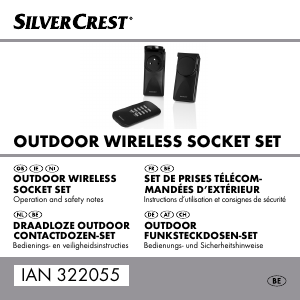 Handleiding SilverCrest IAN 322055 Slim stopcontact