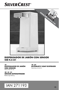 Manual de uso SilverCrest IAN 271193 Dispensador de jabón