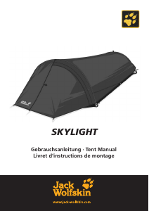 Bedienungsanleitung Jack Wolfskin Skylight Zelt