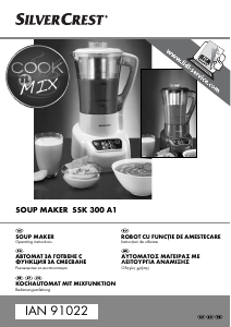 Наръчник SilverCrest IAN 91022 Уред за готвене на супа