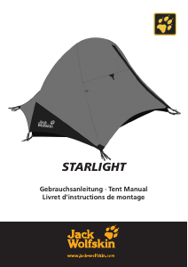 Bedienungsanleitung Jack Wolfskin Starlight Zelt