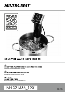 Használati útmutató SilverCrest IAN 321536 Sous-vide rúd