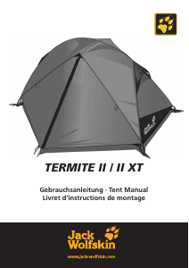 Bedienungsanleitung Jack Wolfskin Termite II Zelt