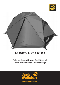 Handleiding Jack Wolfskin Termite II XT Tent