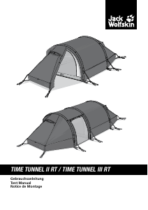 Manual Jack Wolfskin Time Tunnel II RT Tent