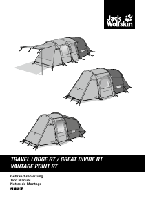 Handleiding Jack Wolfskin Travel Lodge RT Tent