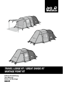 Handleiding Jack Wolfskin Vantage Point RT Tent