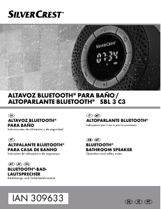 Manual de uso SilverCrest IAN 309633 Altavoz