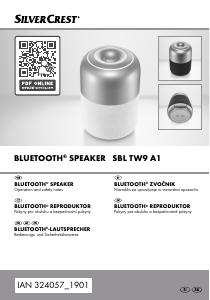 Priročnik SilverCrest IAN 324057 Zvočnik
